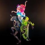 「ダンスパフォーマンス『アリとキリギリスと』KUMI×平位蛙×RIHITO×小野龍一×ひびのこづえ」メインビジュアル（Photo by charlie sugano）