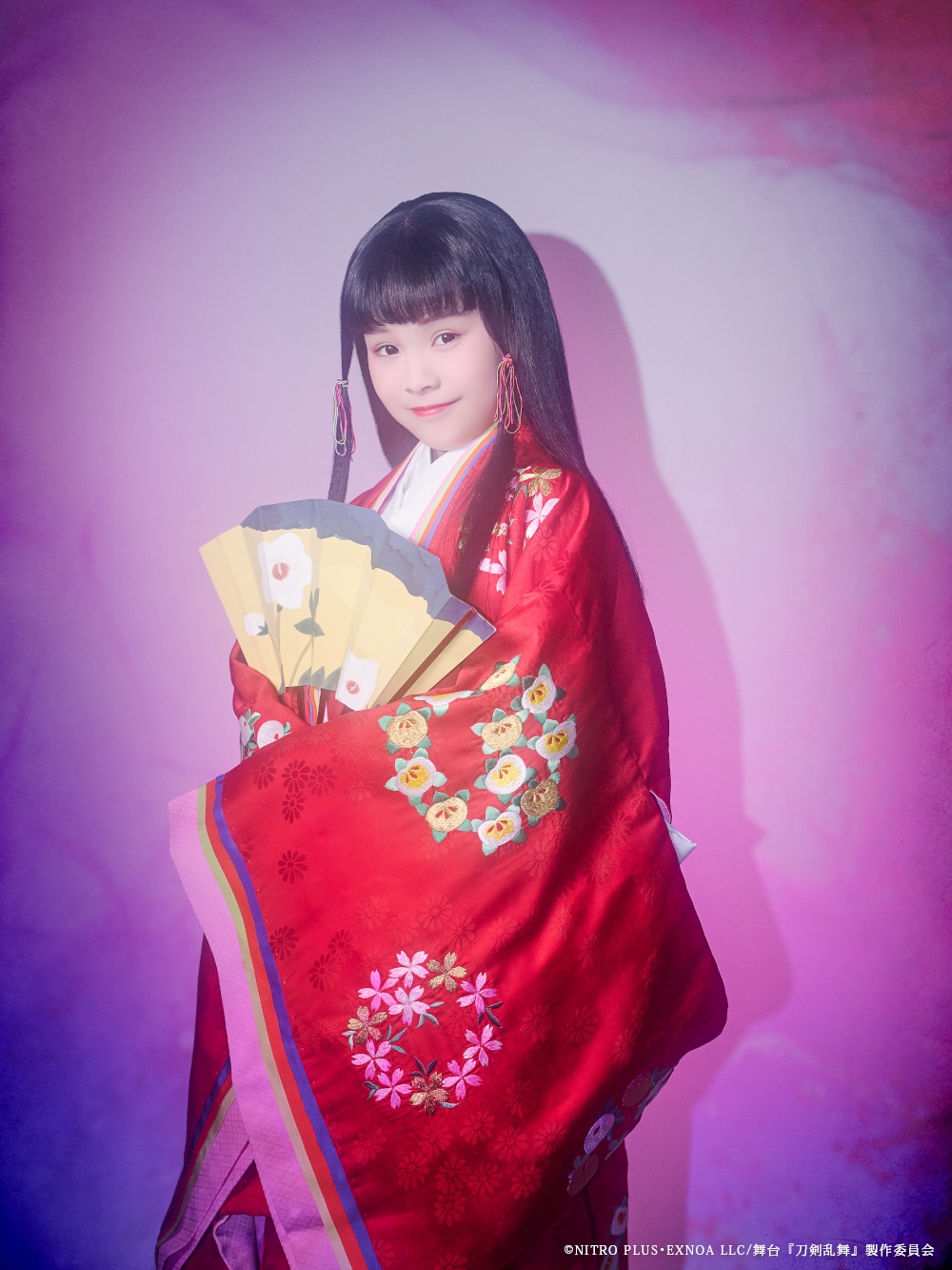 坪井美綺扮する若紫。