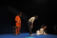 PANCETTA Special Performance「Gouche」より。（撮影：弦巻啓太 / 弦巻楽団）