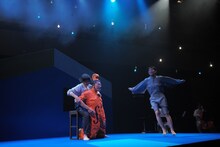 PANCETTA Special Performance「Gouche」より。（撮影：弦巻啓太 / 弦巻楽団）