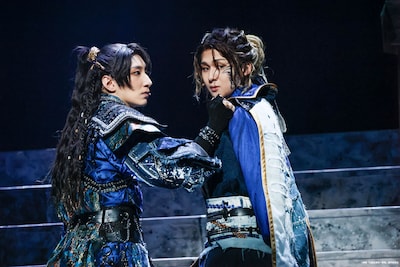 剣劇「三國志演技～曹魏」より。（撮影：小境勝巳   佐藤薫）