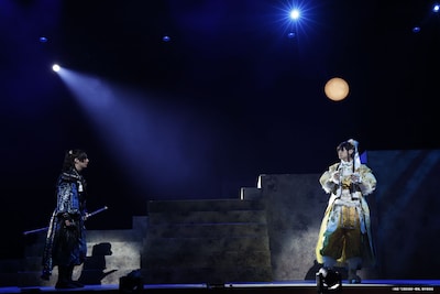 剣劇「三國志演技～曹魏」より。（撮影：小境勝巳   佐藤薫）