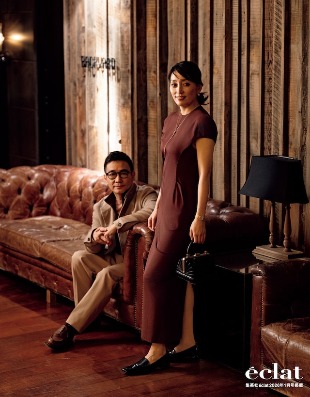 「eclat」2026年1月号より。 ©︎「eclat」2026年1月号（集英社）（撮影：前田晃 / MAETTICO）