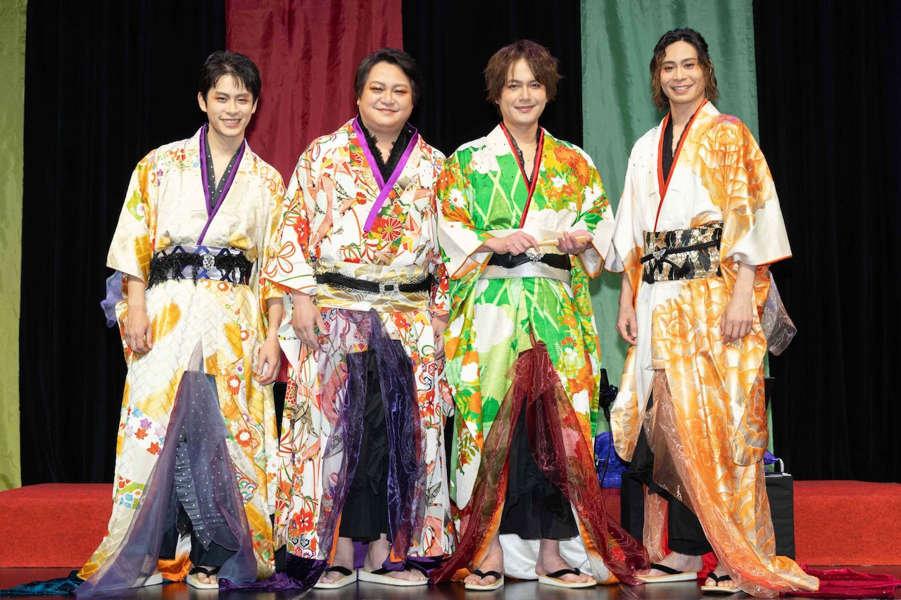 「ハンサム落語2025」開幕！鯨井康介・林明寛・平野良・宮下雄也が意気込み