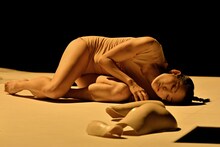 伊藤郁女「ロボット、私の永遠の愛」より。（撮影：阿部章仁）