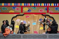 「令和7年12月文楽鑑賞教室 / 大人のための文楽入門」Aプロより、「国性爺合戦」の様子。（提供：国立劇場、撮影：光齋昇馬）