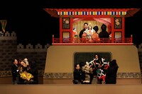 「令和7年12月文楽鑑賞教室 / 大人のための文楽入門」Bプロより、「国性爺合戦」の様子。（提供：国立劇場、撮影：田口真佐美）