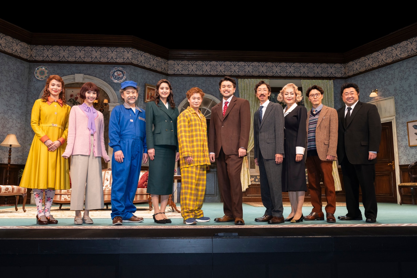 「キャッシュ・オン・デリバリー」開幕記念会見より。