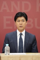 「初春大歌舞伎」会見より、大谷廣松。