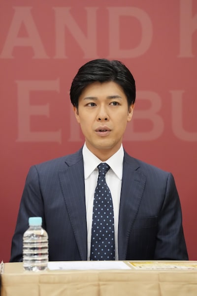 「初春大歌舞伎」会見より、大谷廣松。