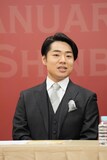 「初春大歌舞伎」会見より、中村鷹之資。