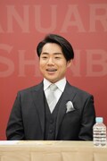 「初春大歌舞伎」会見より、中村鷹之資。