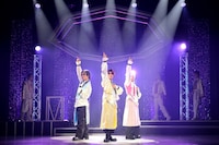 LIVE×Reading Musical「オッサン（36）がアイドルになる話」公開ゲネプロの様子。