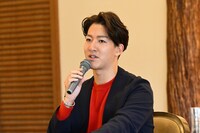 「曽根崎心中物語」取材会より、尾上右近。