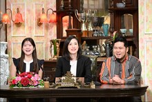 「探偵！ナイトスクープ」より、左から増田紗織、天海祐希、松井ケムリ。©ABCテレビ