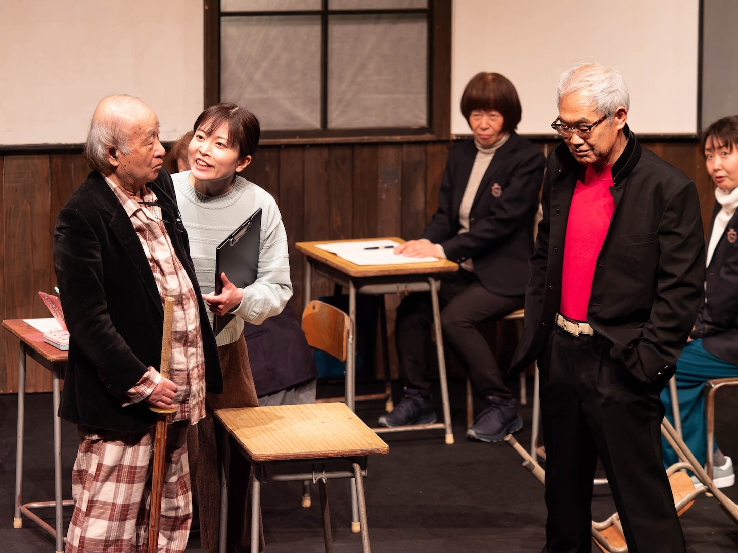 「老人ハイスクール」より。（撮影：松原豊）