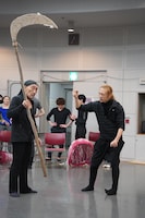 Orchardシリーズ K-BALLET Opto「踊る。遠野物語」稽古の様子。