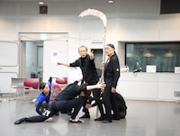 Orchardシリーズ K-BALLET Opto「踊る。遠野物語」稽古の様子。