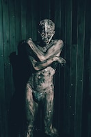 燦然CAMP舞踏公演「火／形象」ビジュアル（撮影：腰山大雅）