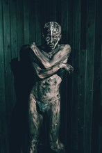 燦然CAMP舞踏公演「火／形象」ビジュアル（撮影：腰山大雅）