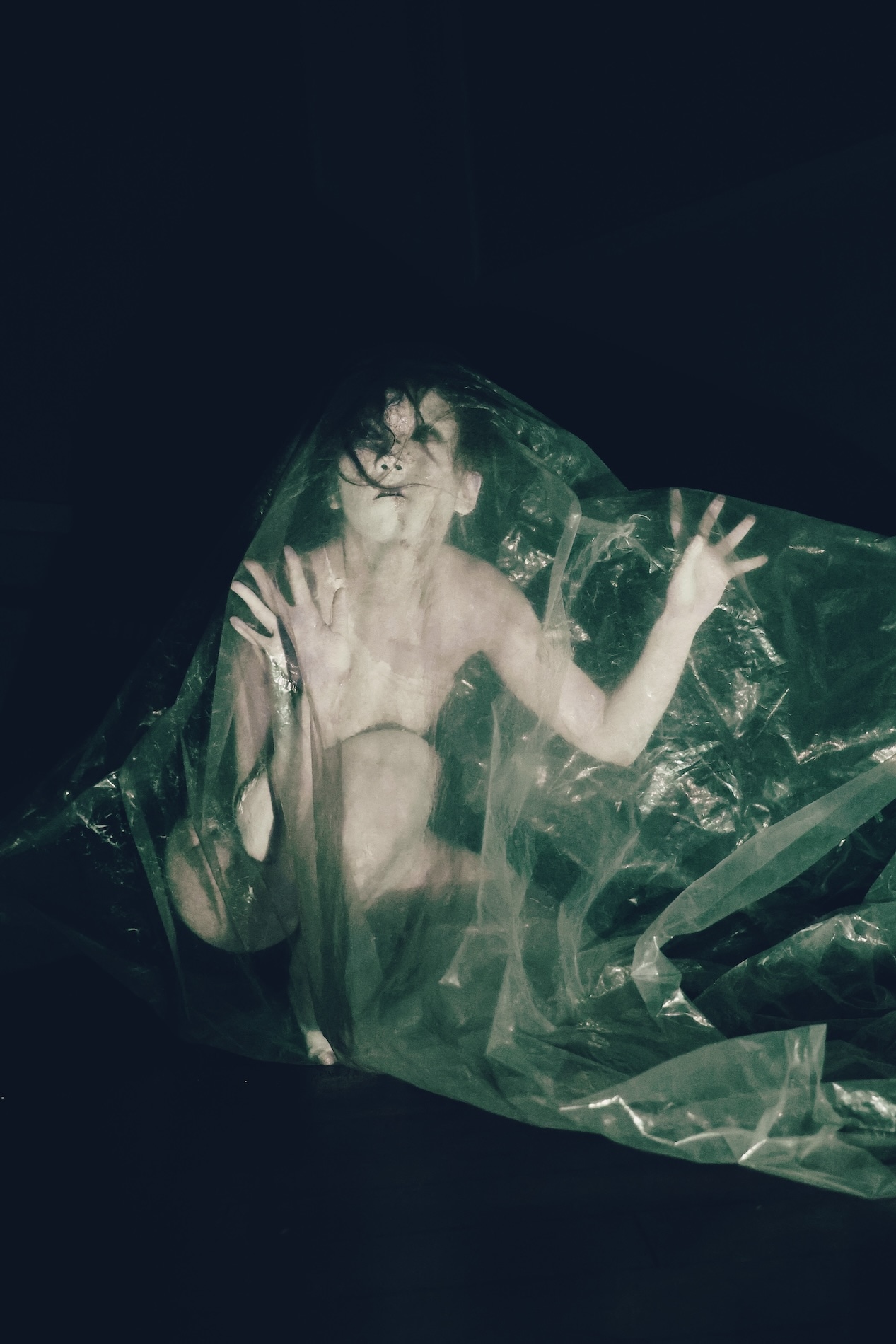 燦然CAMP舞踏公演「火／形象」ビジュアル（撮影：腰山大雅）