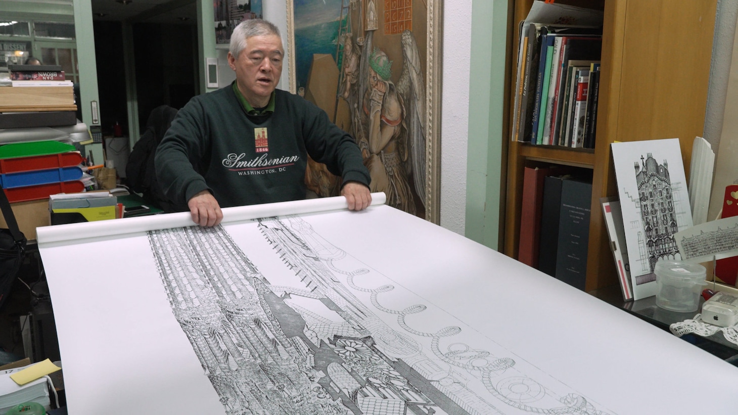 「解剖！マスターピース」サグラダ・ファミリア回より。（写真提供：NHK）