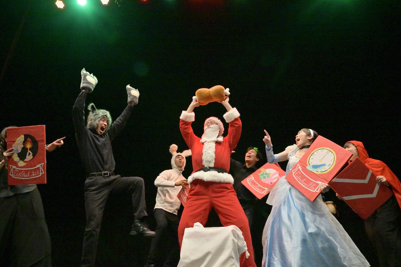 クリスマスにぴったりなパントマイム劇「走れ！走れ！！走れ！！！」スタート