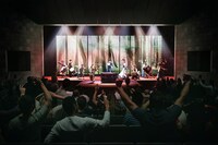 DRUM TAO THEATER KYOTOホールのイメージパース。