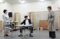 舞台「わが歌ブギウギ～笠置シヅ子物語～」稽古の様子。