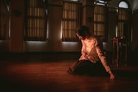 「Mirai Moriyama x Marihiko Hara Live in Progress」より。（Photo: Yoshikazu Inoue）