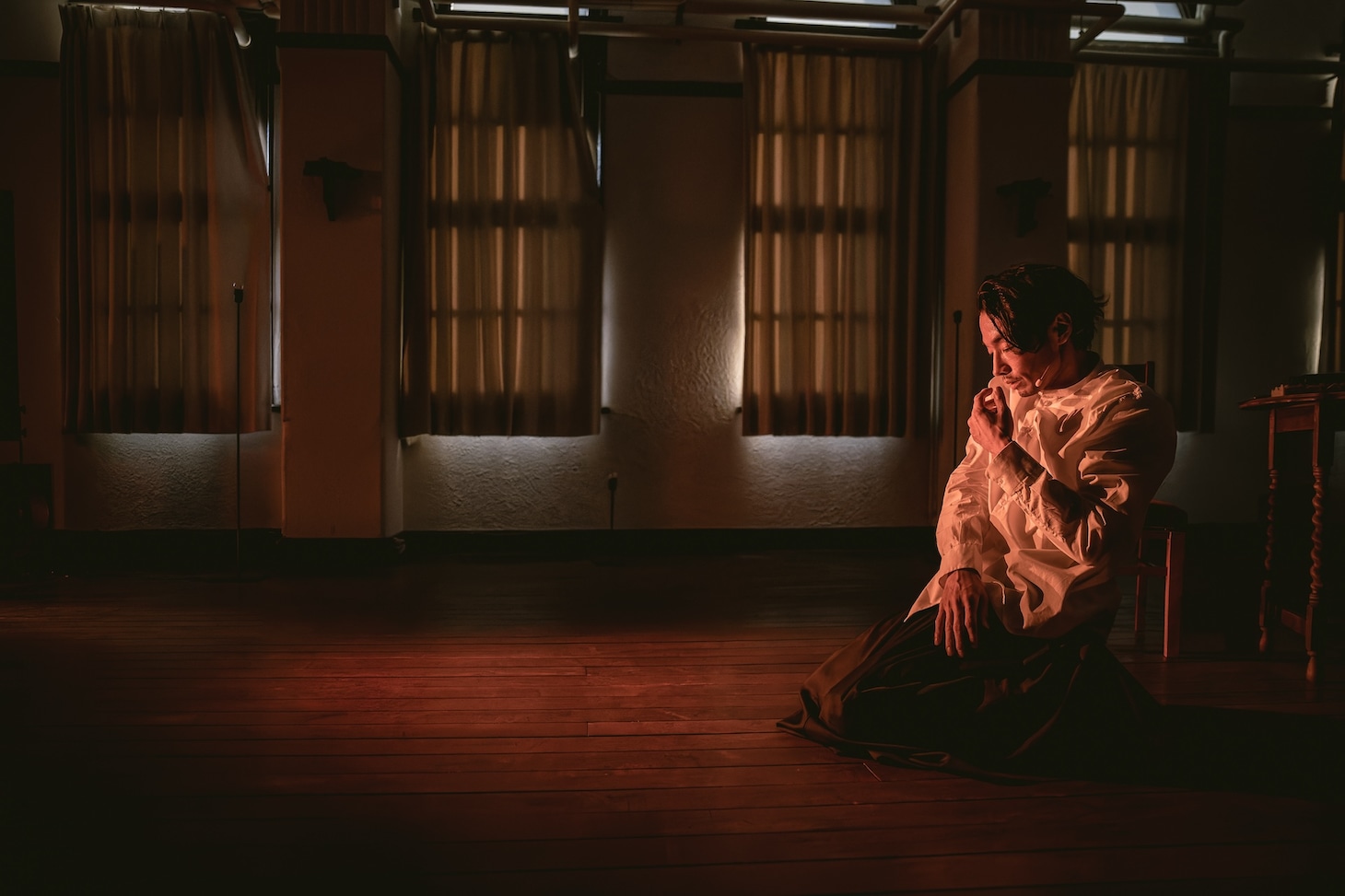 「Mirai Moriyama x Marihiko Hara Live in Progress」より。（Photo: Yoshikazu Inoue）