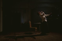 「Mirai Moriyama x Marihiko Hara Live in Progress」より。（Photo: Yoshikazu Inoue）