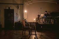 「Mirai Moriyama x Marihiko Hara Live in Progress」より。（Photo: Yoshikazu Inoue）