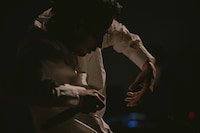 「Mirai Moriyama x Marihiko Hara Live in Progress」より。（Photo: Yoshikazu Inoue）