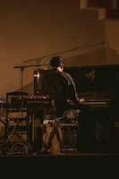 「Mirai Moriyama x Marihiko Hara Live in Progress」より。（Photo: Yoshikazu Inoue）