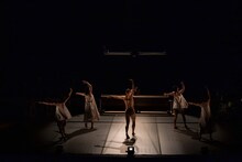 鈴木竜×棚川寛子「いとなむ」過去公演より。