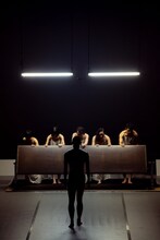 鈴木竜×棚川寛子「いとなむ」過去公演より。