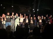 うさぎストライプ「かがやく都市」トルコ公演の様子。