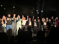 うさぎストライプ「かがやく都市」トルコ公演の様子。