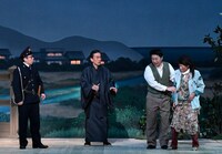 「初笑い！ 松竹新喜劇 新春お年玉公演」Bプロ「淡路島 ふる里の橋」より。