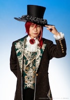 「Oz's wish」で木津つばさが扮するオズ（逆先夏目）のビジュアル。