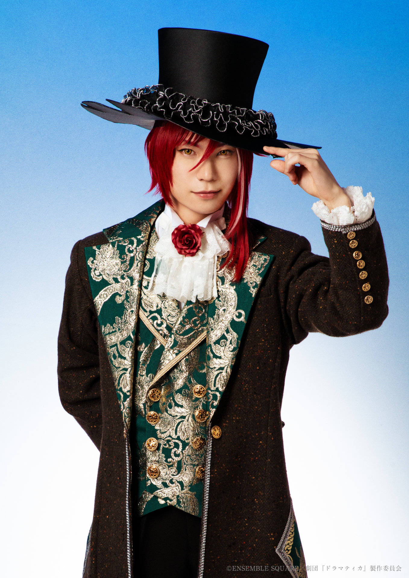 「Oz's wish」で木津つばさが扮するオズ（逆先夏目）のビジュアル。