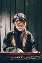 燦然CAMP舞踏公演「火／形象」より。（撮影：腰山大雅）