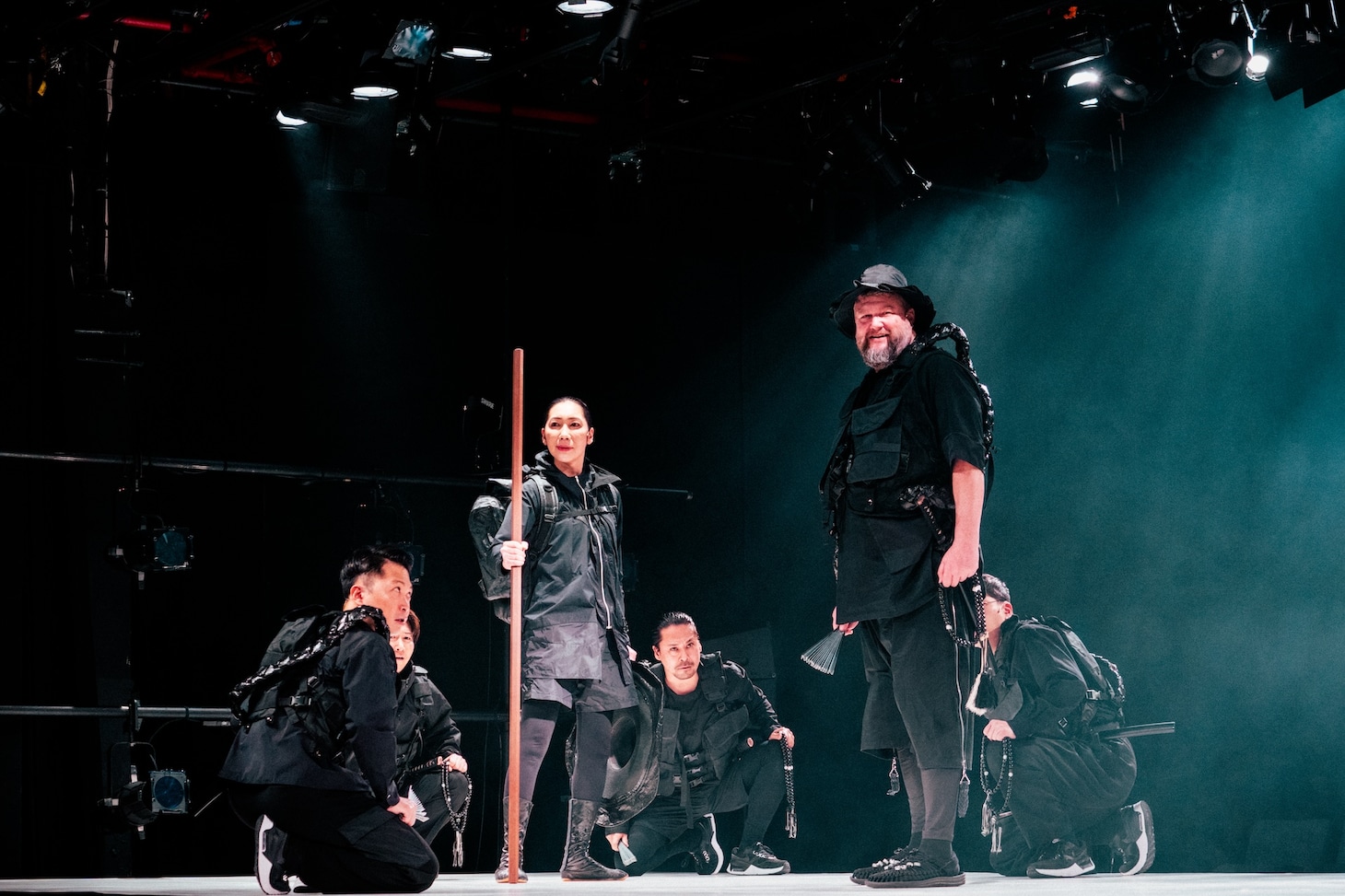 木ノ下歌舞伎「勧進帳」ニューヨーク公演より。（Photo by Ayumi Sakamoto）