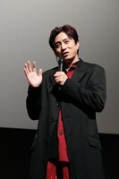 シネマ歌舞伎「歌舞伎NEXT 朧の森に棲む鬼」舞台挨拶付き上映会より、松本幸四郎。
