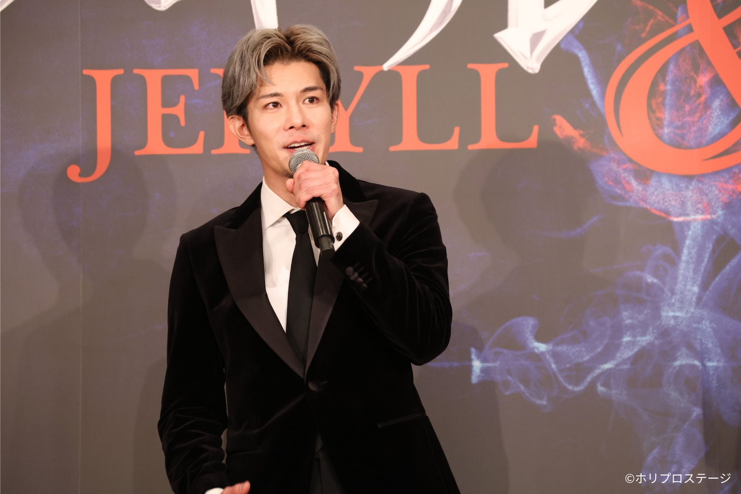 ミュージカル「ジキル＆ハイド」製作発表イベントより、柿澤勇人。