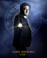 石丸幹二扮するハリー・ポッター。