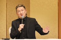 二月花形歌舞伎「あらしのよるに」取材会より、中村獅童。