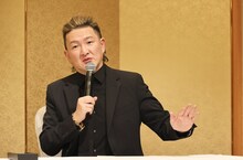 二月花形歌舞伎「あらしのよるに」取材会より、中村獅童。