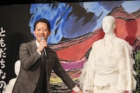 ワンビルでのトークショーに臨む中村壱太郎。